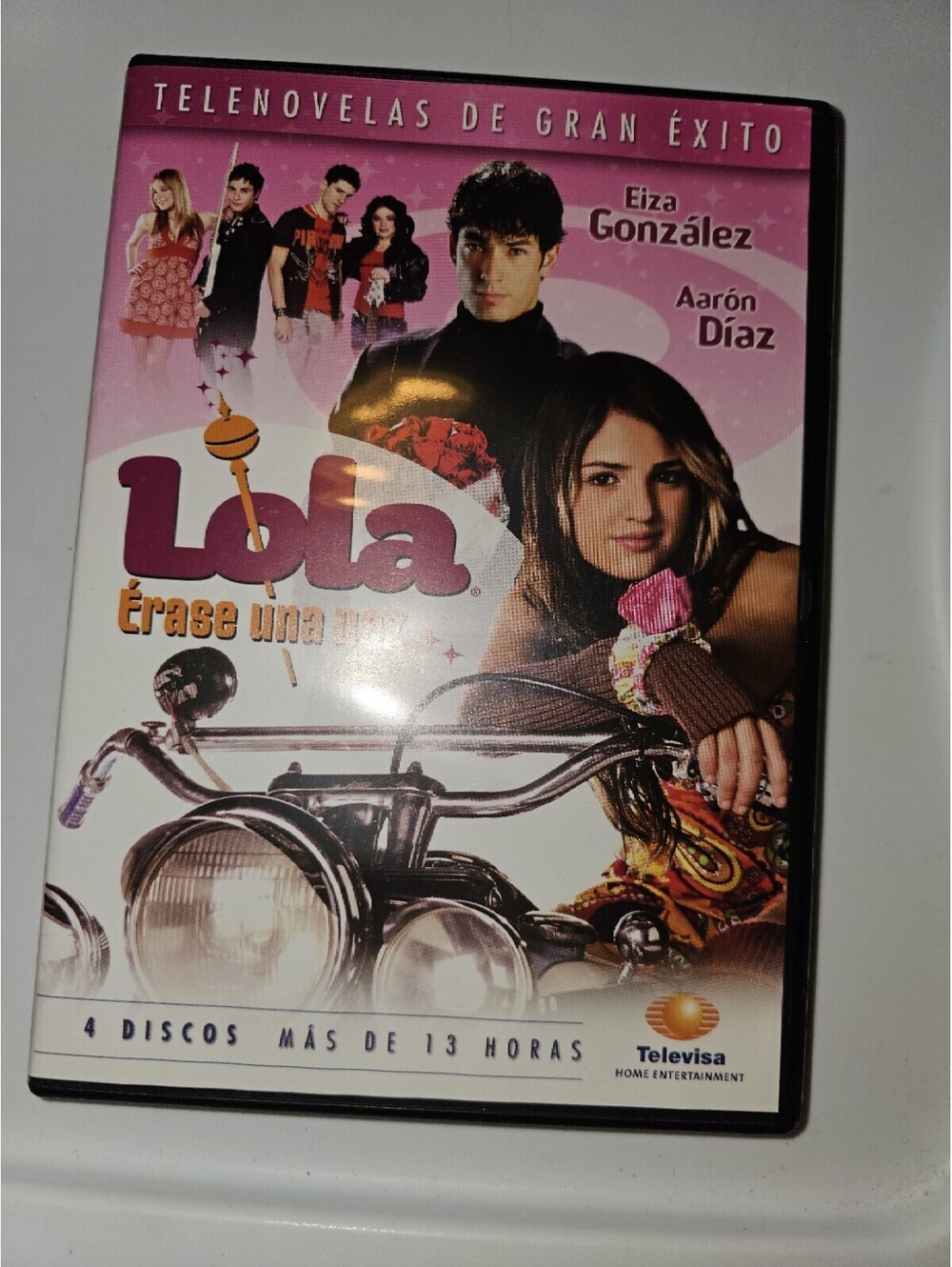 Lola Erase una Vez (DVD, 2008) 4-DVD set telenovela soap opera rare NEW